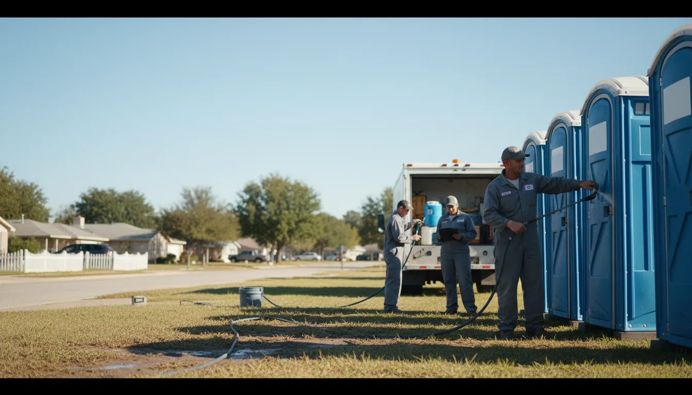 Long-Term Portable Toilet Rental in Armuchee, GA near me